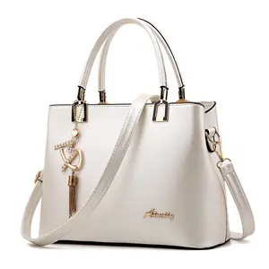 MU women's luxury bag Large Leather Custom Brand White Stylish Shoulder DesignerTote Ladies Handbag Online Supplier