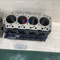 Bloc-cylindres 4JB1 4JJ1 4FH1 pour pièces de rechange de moteur diesel de machines d'excavatrice corps de cylindre 8 97352744 8 94437397