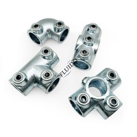 Raccord de tuyau carré personnalisable Outils de meubles de style industriel pour assembler des meubles de différentes tailles