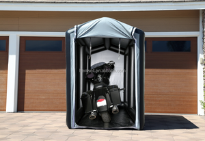Gran oferta, cubierta inflable plegable para motocicleta de alta calidad, cochera, carpa portátil para motocicleta, garaje para motocicleta - Product Image 3