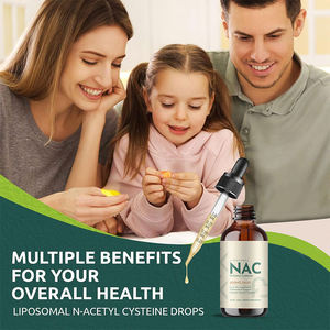 Supplément de NAC N-Acetyl Cystéine Gouttes Liquides avec Zinc pour Adultes et Enfants Soutien Foie et Poumon Antioxydant Immunitaire et Santé de la Peau - Product Image 6