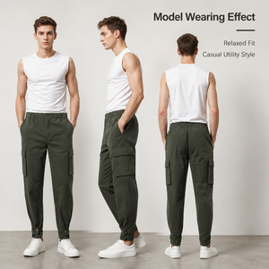 Pantalones <span class=keywords><strong>Cargo</strong></span> para <span class=keywords><strong>Mujer</strong></span> 2024, Transpirables, de Corte Medio <span class=keywords><strong>Estrecho</strong></span>, con Bolsillos de Lazo Negro, Estilo Jogger, Punk, Hip Hop, Streetwear, Harajuku, Harem - Product Image 2