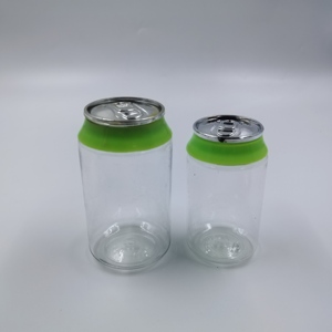 Bouteilles en plastique PET transparentes personnalisées de 90 ml et 135 ml avec revêtement en aluminium pour jus d'<span class=keywords><strong>orange</strong></span>, avec pot en plastique personnalisé - Product Image 3