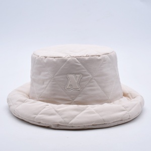 Custom Logo <b>Beige</b> Colour <b>Bucket</b> <b>Hats</b> Designer Unisex Wide Brim <b>Bucket</b> <b>Hat</b> Cap - Product Image 1