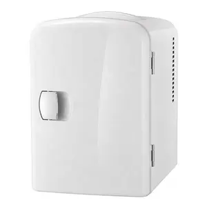 Soğuk ve sıcak anahtarlama dc taşınabilir mini buzdolabı için yeni taşınabilir mini buzdolabı mutfak ev kullanımı için 4l mini buzdolabı ilaçlar