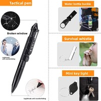 Kit de survie EDC : Boîte à trésor multifonctionnelle pour premiers secours sur le terrain, fournitures d'urgence SOS, modèle de camping cinq-vingt-sept