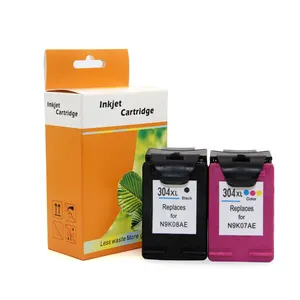 Ocbestjet <span class=keywords><strong>304</strong></span> 304XL Cartouche D'<span class=keywords><strong>encre</strong></span> <span class=keywords><strong>Pour</strong></span> <span class=keywords><strong>HP</strong></span> DeskJet 2630 3720 3730 3630 2622 2633 2634 <span class=keywords><strong>Imprimante</strong></span> - Product Image 1