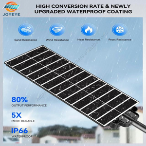 Luces de Navidad al por mayor, todo en uno, 7000K, luces solares LED para exteriores, impermeables, con sensor de movimiento, para jardín y estacionamiento - Product Image 5