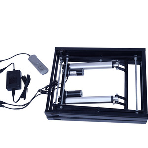 Plataforma Elevadora Eléctrica Mini Guanghe Kunshenglong, Altura Ajustable de 100-590 mm, Mesa Elevadora Automática de Hierro - Product Image 1