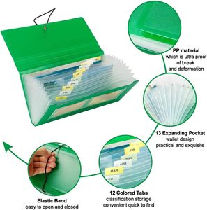 Mở Rộng Thư Mục A4 13 Tú<span class=keywords><strong>i</strong></span> Hóa Đơn Hóa Đơn Tập Tin Lưu Trữ Hộp Văn Phòng Trường Nguồn Cung Cấp - Product Image 4