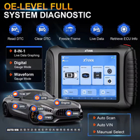 Xtool X100 PAD3 V2.0 2025 avec scanner OBD2 KC100, codage ECU, ajout de clés, FCA DoIP, 38+ services, outil de diagnostic, prise en charge de 15 langues