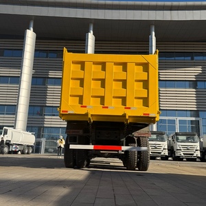 Truk Dump Sinotruck Howo Baru 6X4 50 Meter Kubik 10 Roda Diesel Setir Kiri untuk Dijual - Product Image 4