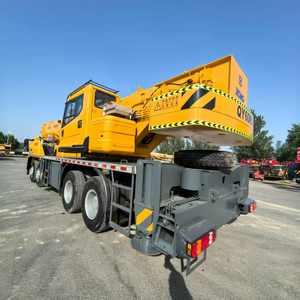 For QY60KC 50T Mobile <b>Crane</b> with Hydraulic Boom Cab Motor Gearbox <b>Engine</b> Pump & PLC for Construction Use - Product Image 4