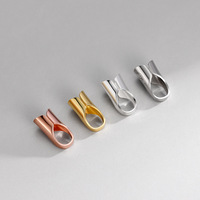 Accessoires de bijouterie en argent sterling 925, fermoirs pour collier, bracelet, fermoirs d'extrémité, boucle de chaîne, fermoirs pour la fabrication de bijoux