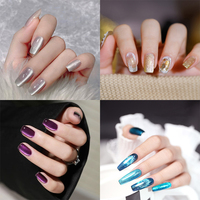 Nouveau style – Kit de vernis gel semi-permanent 15 ml translucide, couleurs gel, sans HEMA, durcissement LED, effet magnétique, pour ongles œil de chat DIY