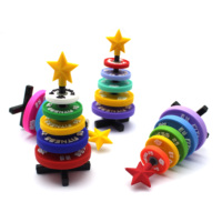 Ornement de Noël en PVC en forme de mini haltère, couleur Pantone personnalisée, décoration de bureau fitness, cadeau, faible MOQ