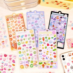 Stiker Hadiah Dekoratif Lucu Anak-Anak 3D PVC Bubble Kartun Kreatif Grosir Pabrik GF untuk Anak-Anak - Product Image 2