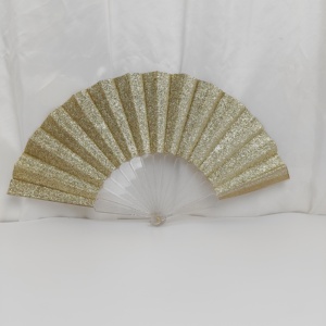 Nuevo Abanico Plegable Portátil de Arte Folclórico Chino con Tela de Nailon y Mango de Plástico - Product Image 2