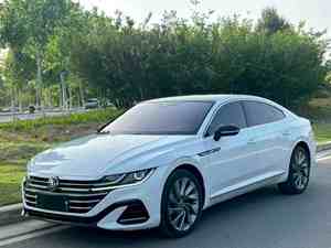 2021 para Volkswagen CC deslumbrante sedán amarillo 210kw 350Nm 380TSI caja de cambios automática asientos de cuero cámara trasera ACC FWD R19 oscuro - Product Image 3