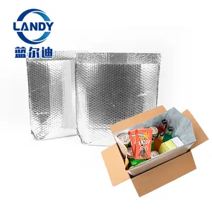 多层食品冷冻产品装运保温盒，用于罐头，小型绝缘冷包装邮件