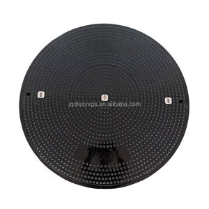 Venda quente Personalização Betume SMC Manhole Cover Round Double Seal Single Seal Fabricação Serviços Material Dúctil - Product Image 5