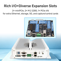 Kotak PC Industri NVIDIA Jetson AGX Orin 32GB yang Tangguh 8F5E2-Orin 32GB Kotak Komputasi AI Tertanam untuk Infrastruktur AI