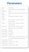 Productos de Alta Demanda al por Mayor: Cargador USB-C Plegable de 3 Puertos Tipo C con QC 3.0, PPS, Carga Rápida de 65W, Tecnología GaN, Certificaciones FCC y CE