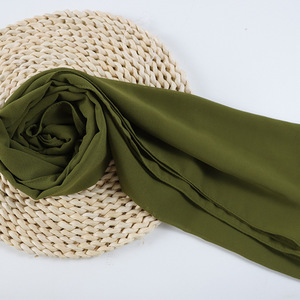 Ne cherchez pas 140 + couleurs mode écharpe en gros Premium Jersey Hijab musulman femmes châle écharpes - Product Image 4