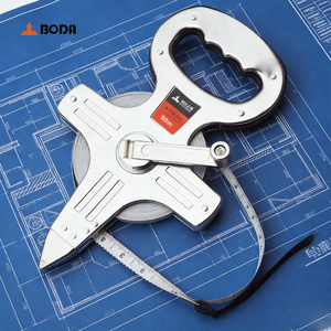 30 मीटर स्टेनलेस स्टील शासक मीट्रिक/शाही/इंच/मीटर टेप माप साइट ग्राउंड रैक सम्मिलन के लिए - Product Image 6