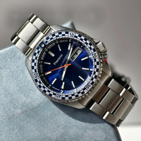Montre-bracelet automatique classique pour homme, boîtier argenté, cadran noir, lunette sertie de diamants, aiguilles lumineuses, montre de sport décontractée