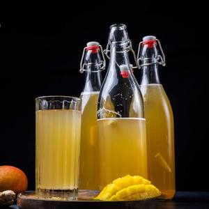 <span class=keywords><strong>Botella</strong></span> de Vidrio de 33 oz (1 Litro) con Tapa Abatible, <span class=keywords><strong>Botella</strong></span> para <span class=keywords><strong>Cerveza</strong></span> con Tapón, para Agua Mineral o Champán, con Impresión de Logotipo Personalizado - Product Image 6