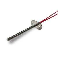 Sensor de Temperatura de Respuesta Rápida con Montaje de Brida, Sonda RTD PT1000, Longitud Personalizada para Condensador y Evaporador