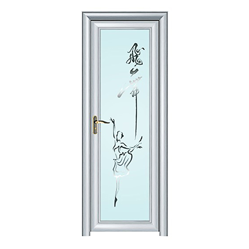 Portes en aluminium pour toilettes, fournisseur chinois, prix d'usine, porte de salle de bain en aluminium