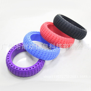 Airless Tires 6.5-Inch KNOBBY Tread For Electric <b>Bicycle</b> Balance Scooter Twist Scooter - Product Image 2