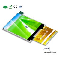 Modul Layar LCD Panel Polcd Mini Ukuran Kecil 2.4 inci IPS TFT dengan IC ILI9341V Antarmuka MCU