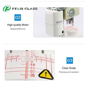 Machine de perçage de lentilles optiques CP-10C 2024, machine de perçage de lunettes optiques - Product Image 2