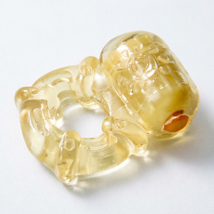 RC011F Penis Ring Red Transparent <b>Vibration</b> Massage <b>For</b> <b>Men</b> Sexual Health Product - Product Image 4
