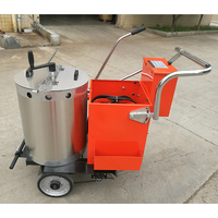 Machine de marquage routier thermoplastique manuelle à pousser, équipement de marquage de lignes à chaud, machine à peinture routière