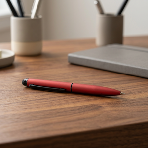 Red Sleek Professional Ballpoint <b>Pen</b> Reliable Writing Tool for Office Business Meetings Corporate Gifts and Daily Use - Product Image 1