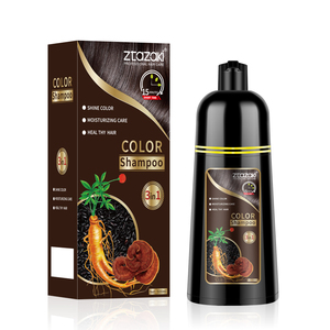 ZTOZOKI Crème colorante capillaire temporaire lavable 3 en 1 500 ml - Teinture capillaire à base de plantes avec effet hydratant et brillant - Product Image 2