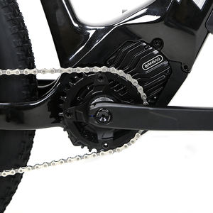 TWITTER-bicicleta eléctrica de montaña, motor medio, horquilla de suspensión neumática, cuadro de carbono, alta calidad, 29er - Product Image 4