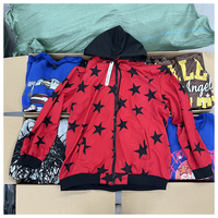 Pakaian Bekas Grade A, Hoodie & Sweatshirt Pria Branded, Vintage, Grosir, Campuran, Bale Hoodie Pria Bekas