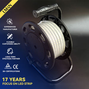 Bande lumineuse extérieure étanche 2835 LED haute tension 120LED 8W Chantiers de construction Tunnel de travail minier Epistar IC Chip - Product Image 1