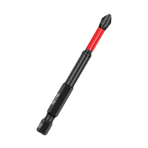 Punte per Cacciavite Magnetiche PH1 PH2 PH3 in Acciaio S2, Punta Phillips a Croce Esagonale con Gambo Tondo in Acciaio Inox - Product Image 5
