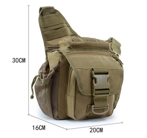 Bolsa táctica para el pecho para hombre, bandolera de tela Oxford 900D, para senderismo y caza, riñonera duradera para actividades al aire libre - Product Image 2