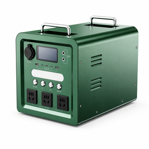Centrale Électrique Portable 1200W 628Wh LiFePO4, Générateur Solaire, Batterie de Secours d'Urgence Domestique, Onde Sinusoïdale Pure, Universel, Chine - Product Image 1