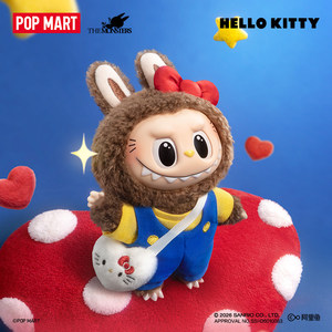 2026 Nuovo Originale The MONSTERS X Sanrio Family Hello Kitties Ciondolo in Vinile Peluche Blind Box Regali - Product Image 6