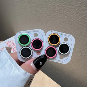 Protector de Lente de Cámara Luminoso, Cristal Templado, Cobertura Total para <span class=keywords><strong>iPhone</strong></span> 17 Air 16 15 Pro Max 16 Plus - Product Image 3