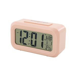 Sản phẩm hot hiển thị kỹ thuật số tháng ngày Nhiệt độ bảng bàn báo động báo lại LCD đồng hồ trở lại ánh sáng BSCI nhà máy - Product Image 1