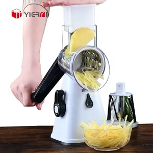 Hướng dẫn sử dụng rau vắt 3-in-1 easyway ROTARY pho mát vắt rau và trái cây Slicer với slicing băm nhỏ và Grating lưỡi